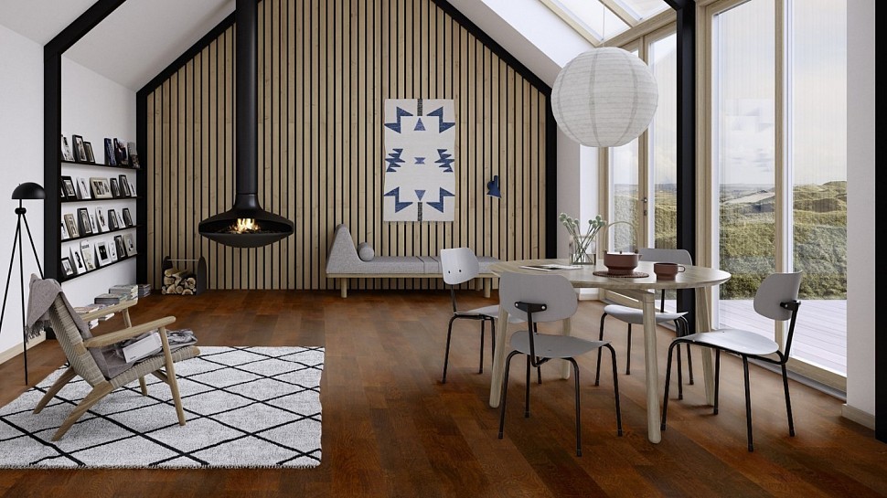 Паркетная доска BOEN ДУБ CORDOBA ECGL35TD