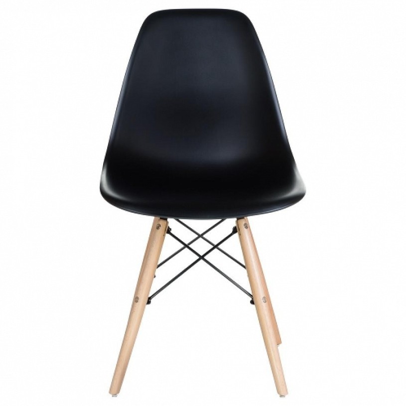 Стул EAMES черный деревянные ножки Стул EAMES черный деревянные ножки