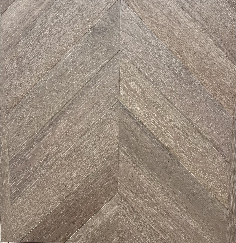 Французская елка LOUVRE Дуб White АВC лак