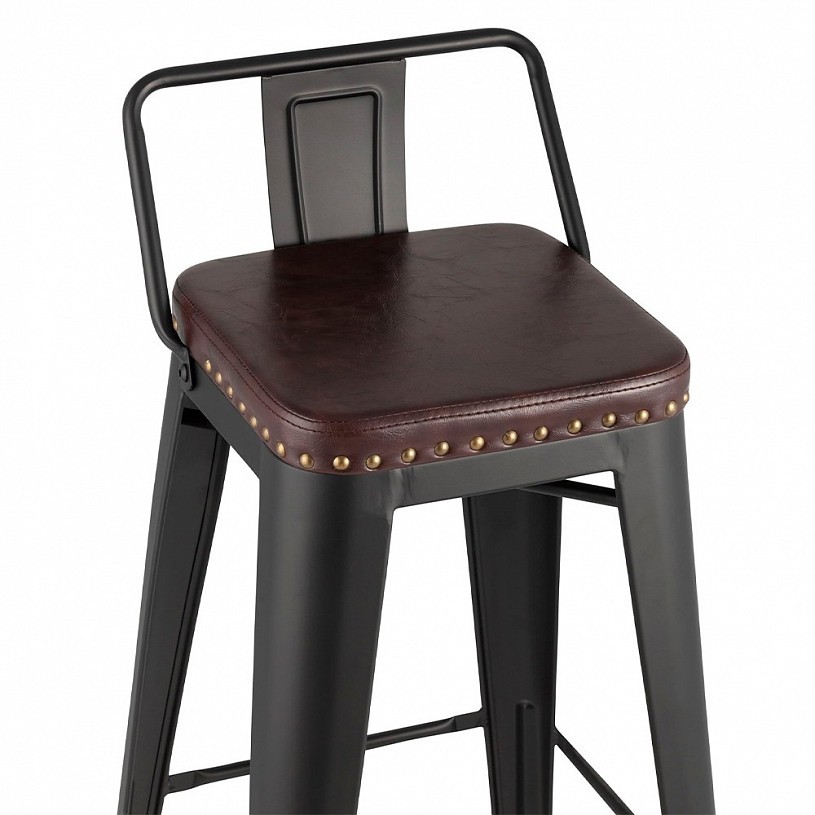 Стул барный TOLIX SOFT черный матовый Стул барный TOLIX SOFT черный матовый