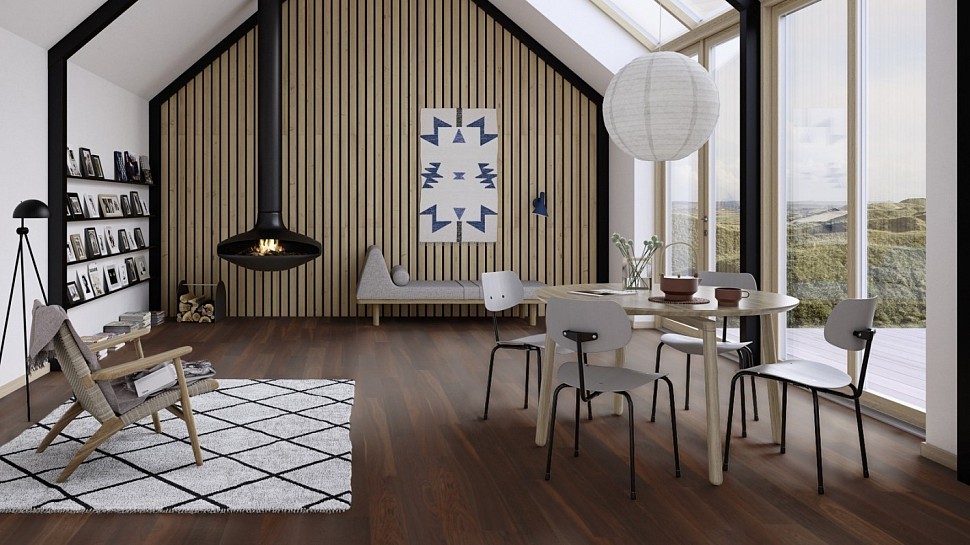 Инженерный штучный паркет BOEN ДУБ BALTIC EELE8KFD