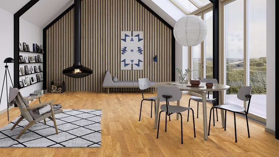 Паркетная доска BOEN ДУБ ANDANTE EIGL35TD Паркетная доска BOEN ДУБ ANDANTE EIGL35TD