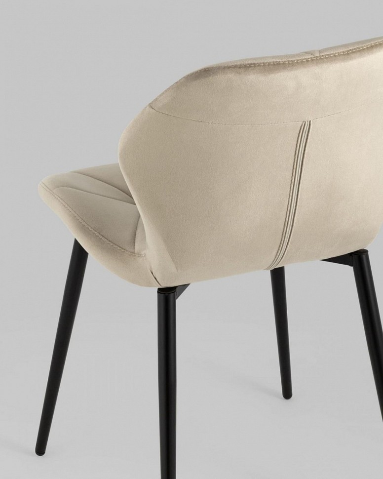 Стул Эдвин велюр капучино Стул Эдвин велюр капучино