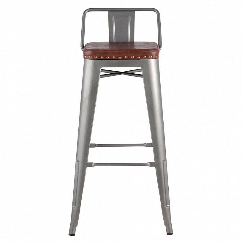 Стул барный TOLIX SOFT серебристый Стул барный TOLIX SOFT серебристый