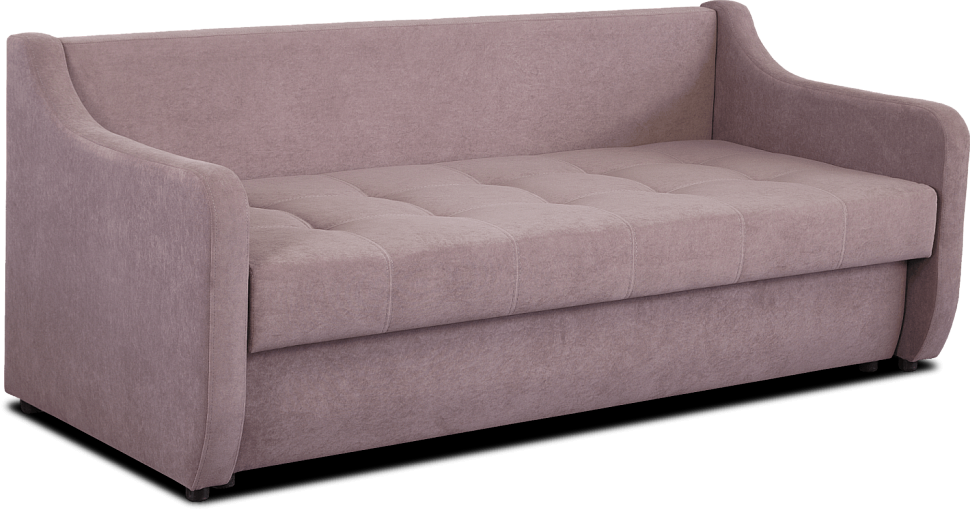 Прямой диван Сиена (тахта с двумя локтями / ящик)