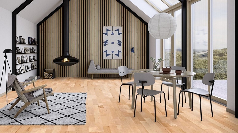 Паркетная доска BOEN КЛЕН КАНАДСКИЙ ANIMOSO MAGL4PTD