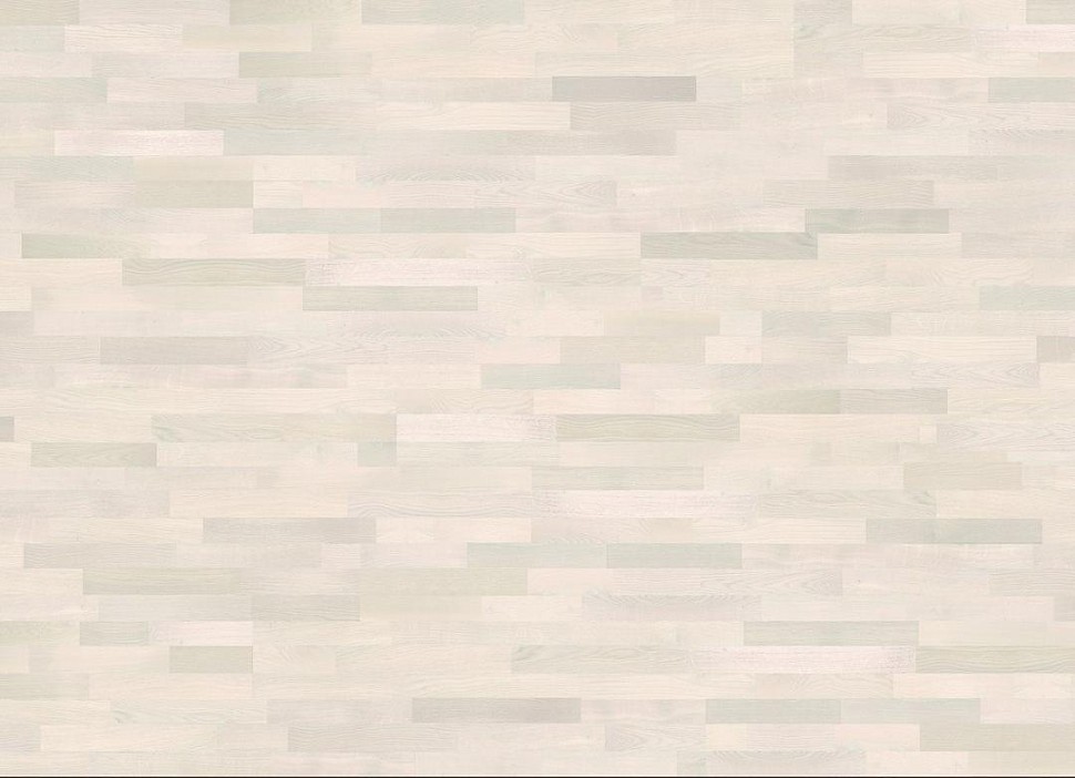 Паркетная доска Grabo Дуб АЙС ВАЙТ лак 3S Паркетная доска Grabo Дуб АЙС ВАЙТ лак 3S