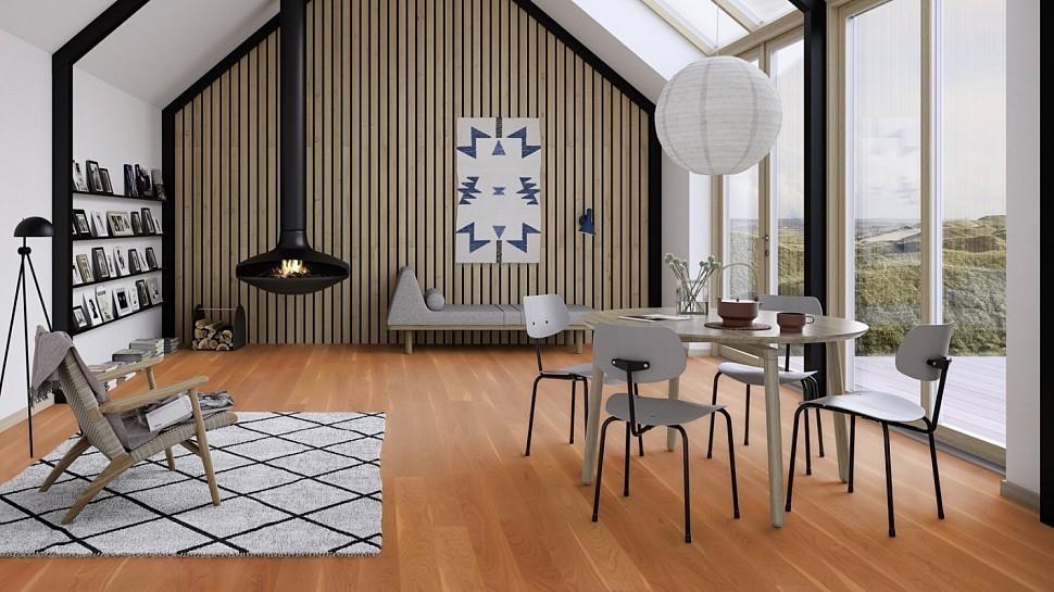 Паркетная доска BOEN ВИШНЯ ANDANTE KIG83KPD