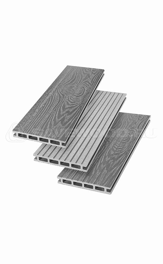 Террасная доска SW Carpinus Серый 4м