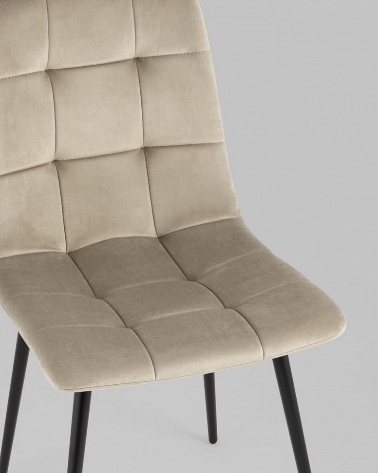 Стул Одди велюр бежевый