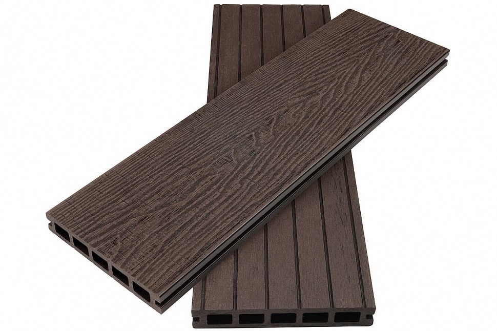Пустотелая террасная доска Woodvex Expert Antique венге Пустотелая террасная доска Woodvex Expert Antique венге