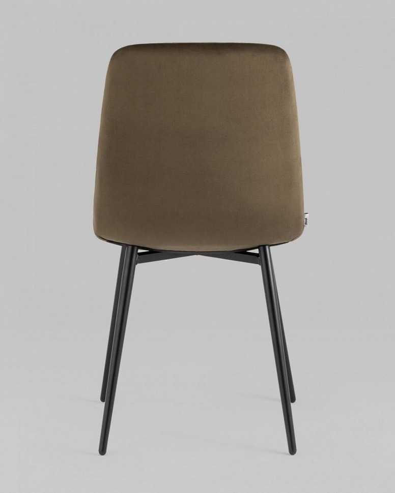 Стул Одди велюр коричневый Стул Одди велюр коричневый