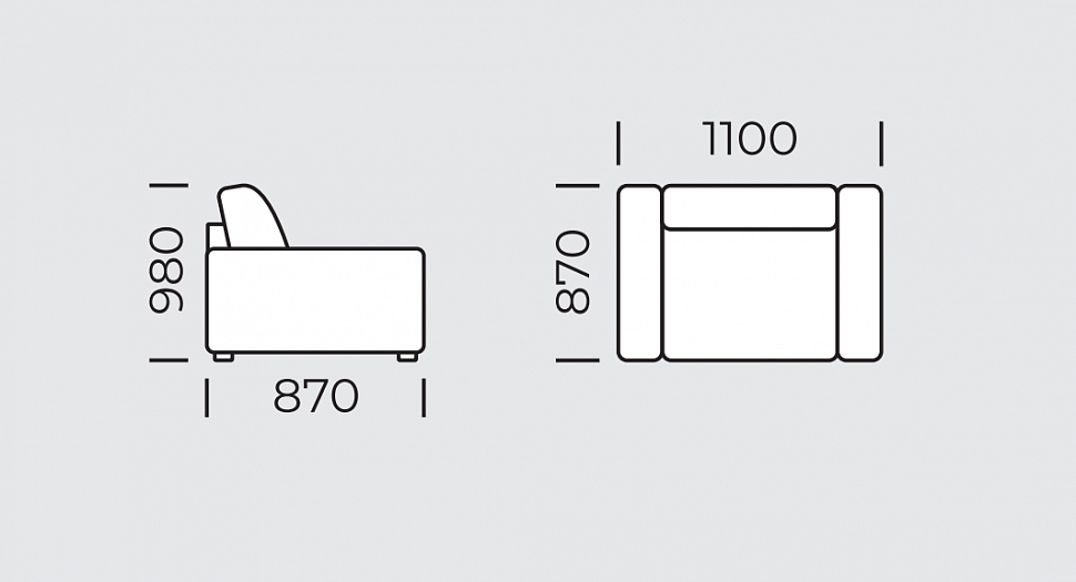 Кресло Милан