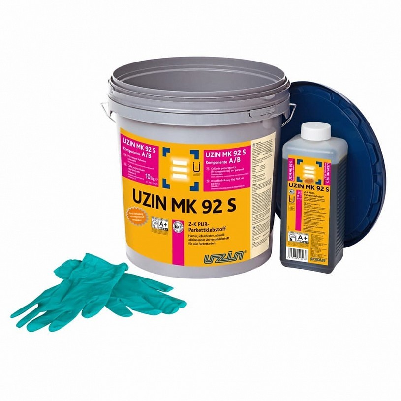 Клей двухкомпонентный UZIN MK92S (10кг) Клей двухкомпонентный UZIN MK92S (10кг)