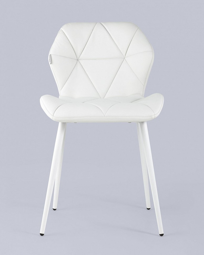 Стул Эдвин экокожа белый