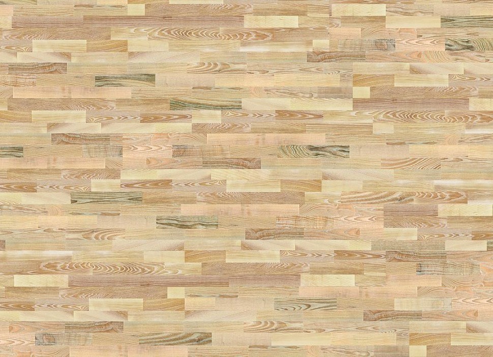 Паркетная доска Grabo Ясень БРАШ БЕЛЫЙ лак 3S Паркетная доска Grabo Ясень БРАШ БЕЛЫЙ лак 3S