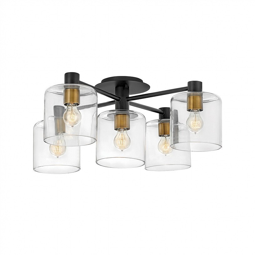 Потолочный светильник Hinkley, Арт. QN-AXEL5-BK Потолочный светильник Hinkley, Арт. QN-AXEL5-BK