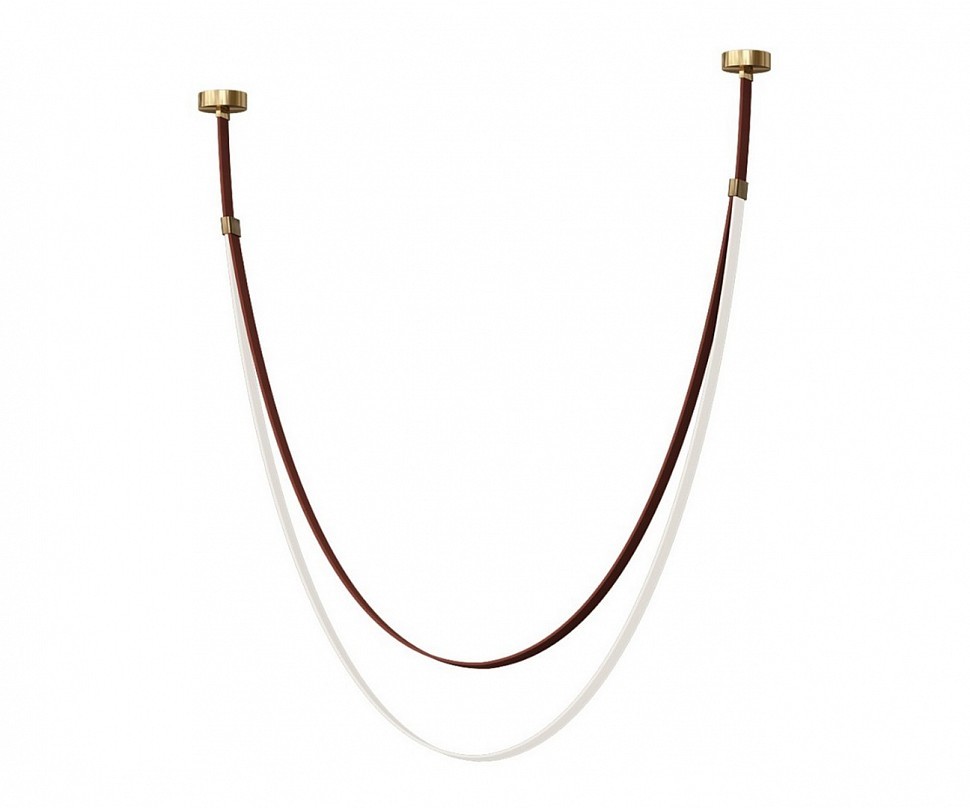 07689-150,04 Подвес Лирд коричневый h150 (длина ремня 300см) Led 92W (4000K)