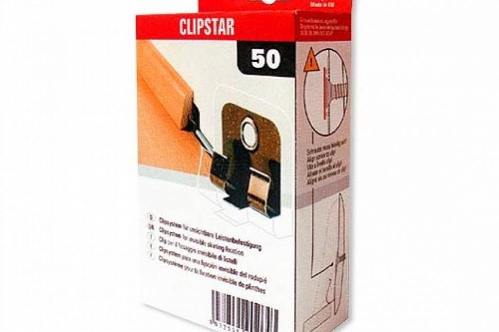 Крепеж для плинтуса ClipStar