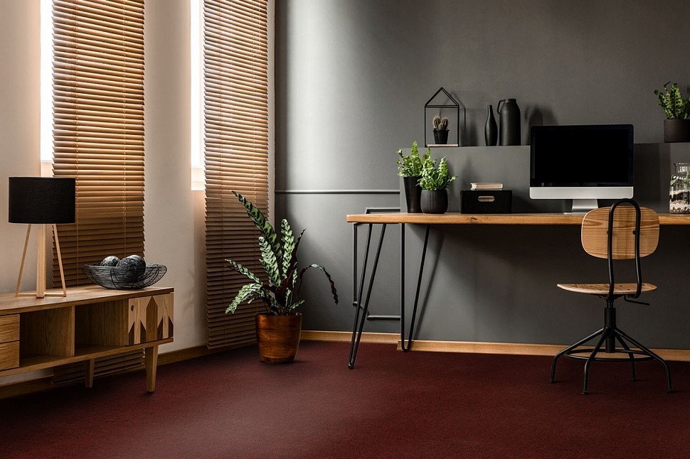 Бытовой ковролин Color Rib Blue Fiesta 19