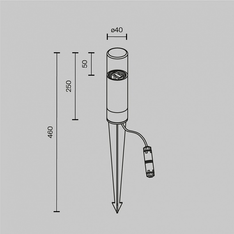 Ландшафтный светильник Outdoor O437FL-01GF1