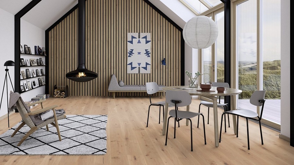 Паркетная доска BOEN ДУБ VIVO с фаской 181 EBGDV3FD Паркетная доска BOEN ДУБ VIVO с фаской 181 EBGDV3FD