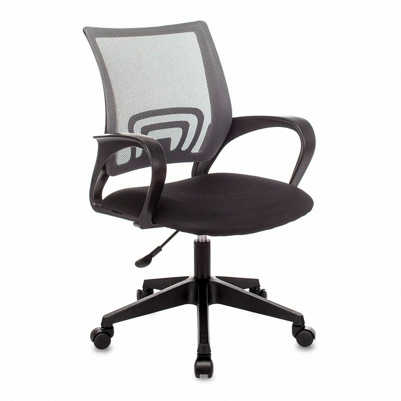 Кресло оператора Topchairs ST-Basic темно-серый TW-04 сиденье черный TW-11 (сетка/ткань, крестовина пластик) Кресло оператора Topchairs ST-Basic темно-серый TW-04 сиденье черный TW-11 (сетка/ткань, крестовина пластик)