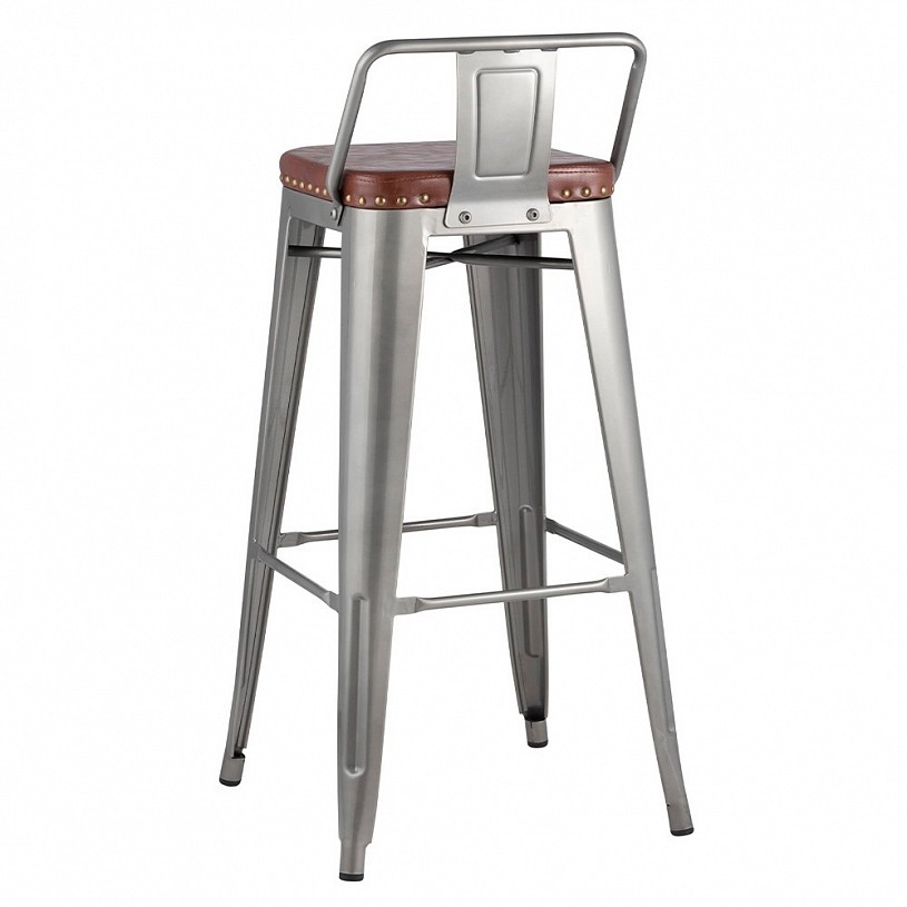 Стул барный TOLIX SOFT серебристый Стул барный TOLIX SOFT серебристый