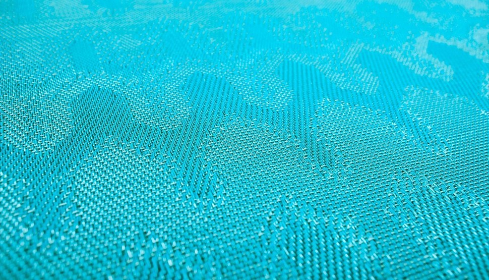 Плетёное виниловое покрытие Bolon by Missoni Optical Turquoise Плетёное виниловое покрытие Bolon by Missoni Optical Turquoise