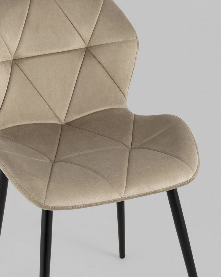 Стул Эдвин велюр капучино Стул Эдвин велюр капучино