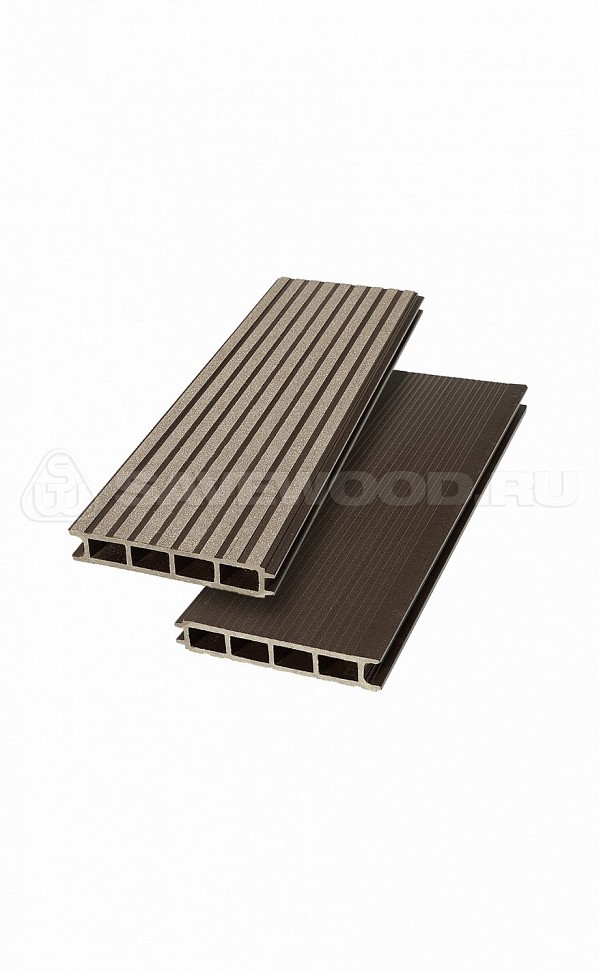 Террасная доска SW Ulmus Темно-коричневый 6м