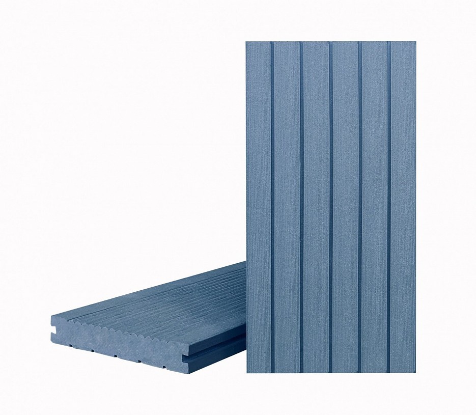 Террасная доска Террапол КЛАССИК полнотелая с пазом Слива