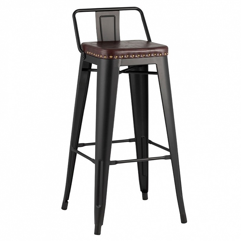 Стул барный TOLIX SOFT черный матовый Стул барный TOLIX SOFT черный матовый