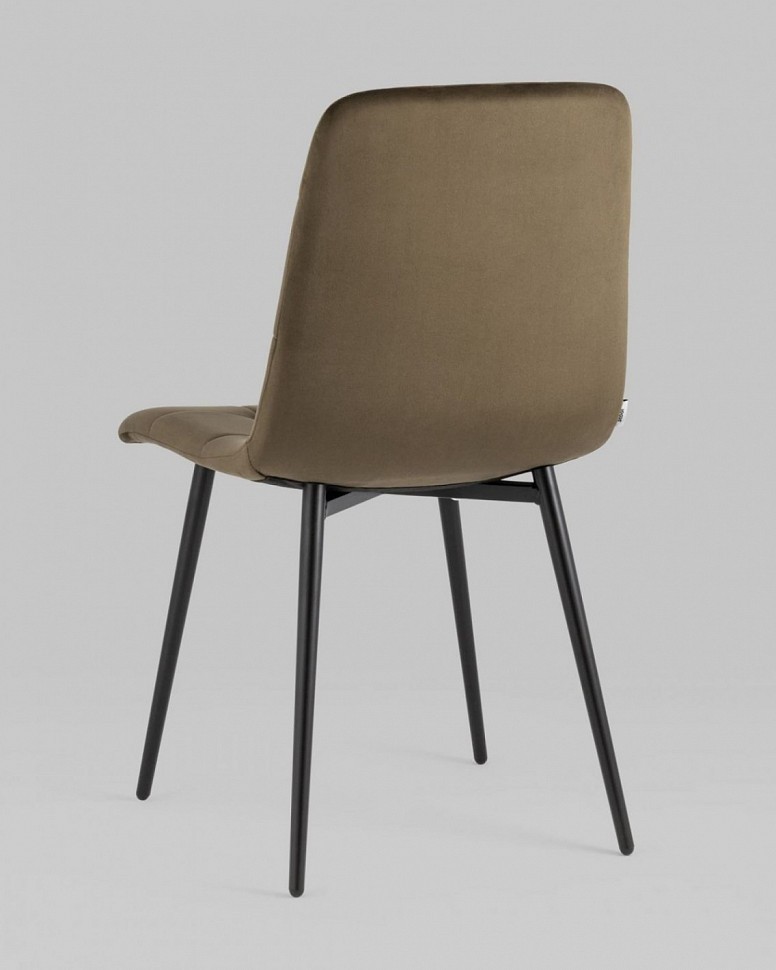 Стул Одди велюр коричневый Стул Одди велюр коричневый