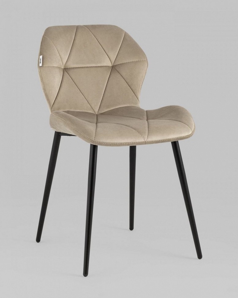 Стул Эдвин велюр капучино Стул Эдвин велюр капучино