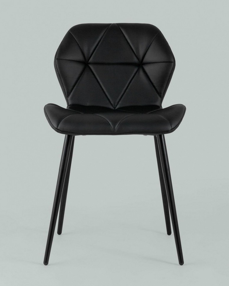 Стул Эдвин экокожа черный Стул Эдвин экокожа черный