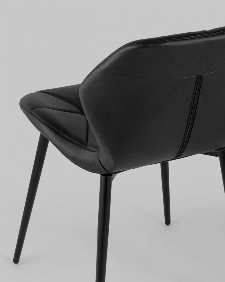 Стул Эдвин экокожа черный Стул Эдвин экокожа черный