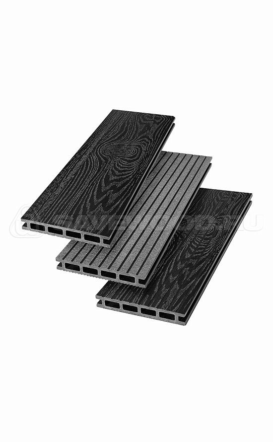 Террасная доска SW Carpinus Черная 6м Террасная доска SW Carpinus Черная 6м
