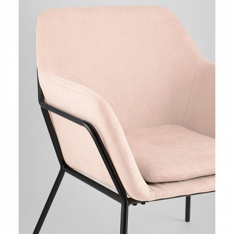 Кресло Шелфорд светло-розовый