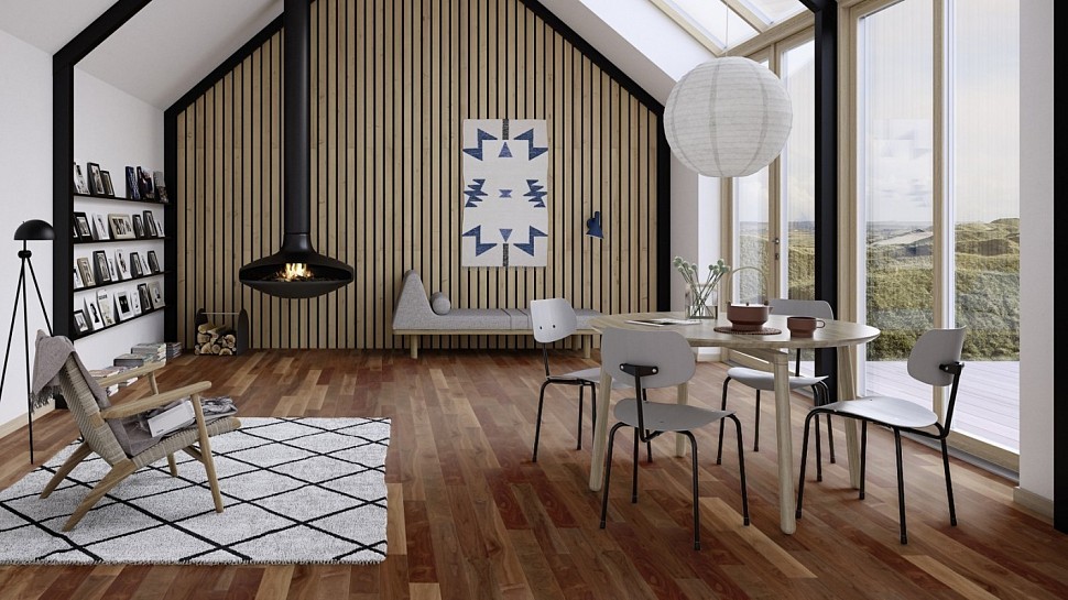 Паркетная доска Boen ОРЕХ АМЕРИКАНСКИЙ NATURE NUL63K7D