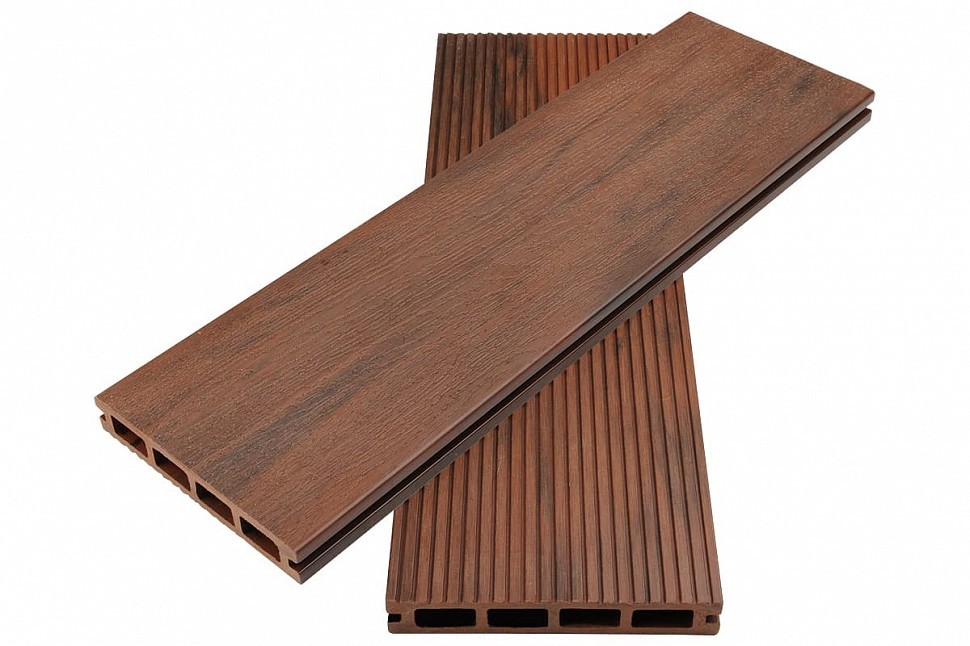 Пустотелая террасная доска Woodvex Expert палисандр Пустотелая террасная доска Woodvex Expert палисандр