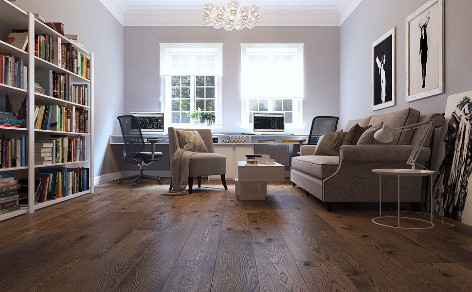 Паркетная доска Polarwood Дуб Сириус Премиум 1800х188х14 мм