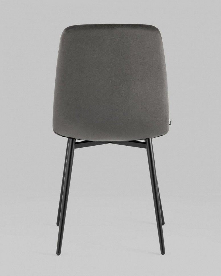 Стул Одди велюр тёмно-серый