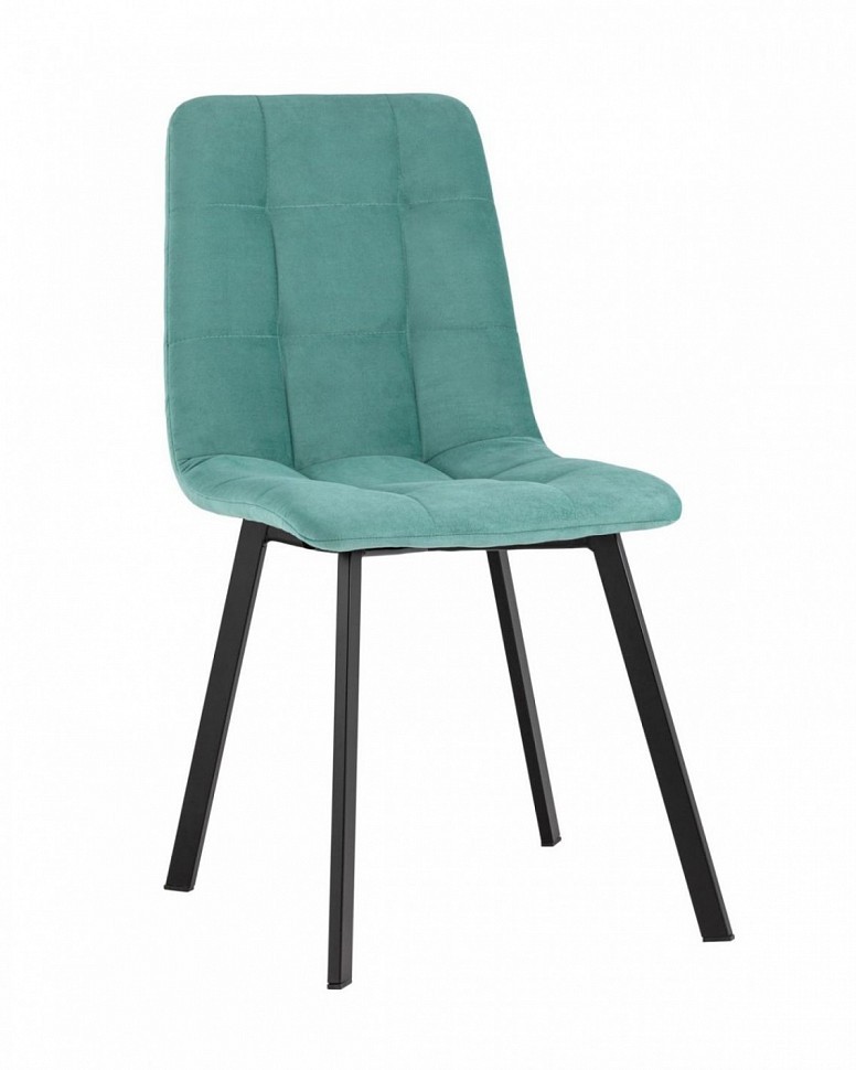Стул Oliver Square велюр мятный