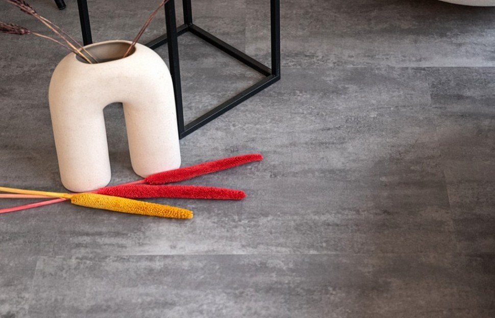 Виниловое покрытие Vinilam 71616 Цемент Серый