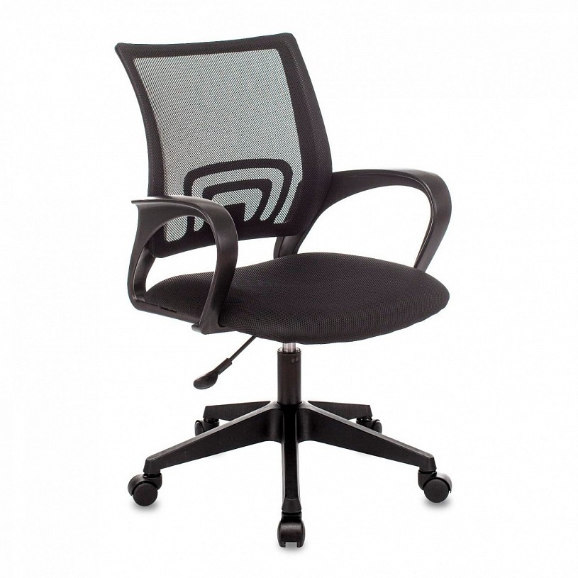Кресло оператора Topchairs ST-Basic  черный TW-01 сиденье черный TW-11 (сетка/ткань, крестовина пластик) Кресло оператора Topchairs ST-Basic  черный TW-01 сиденье черный TW-11 (сетка/ткань, крестовина пластик)