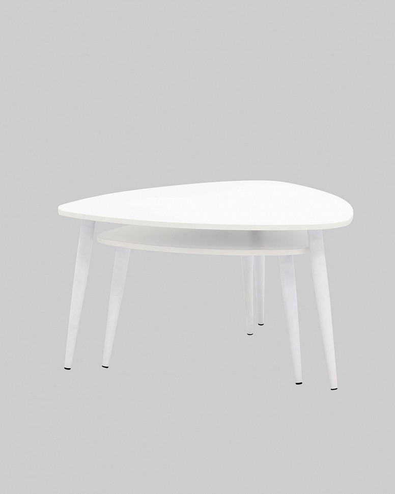 Набор журнальных столиков Агата 80 и 60 см Набор журнальных столиков Агата 80 и 60 см