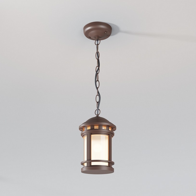 Уличный подвесной светильник Outdoor O031PL-01BR