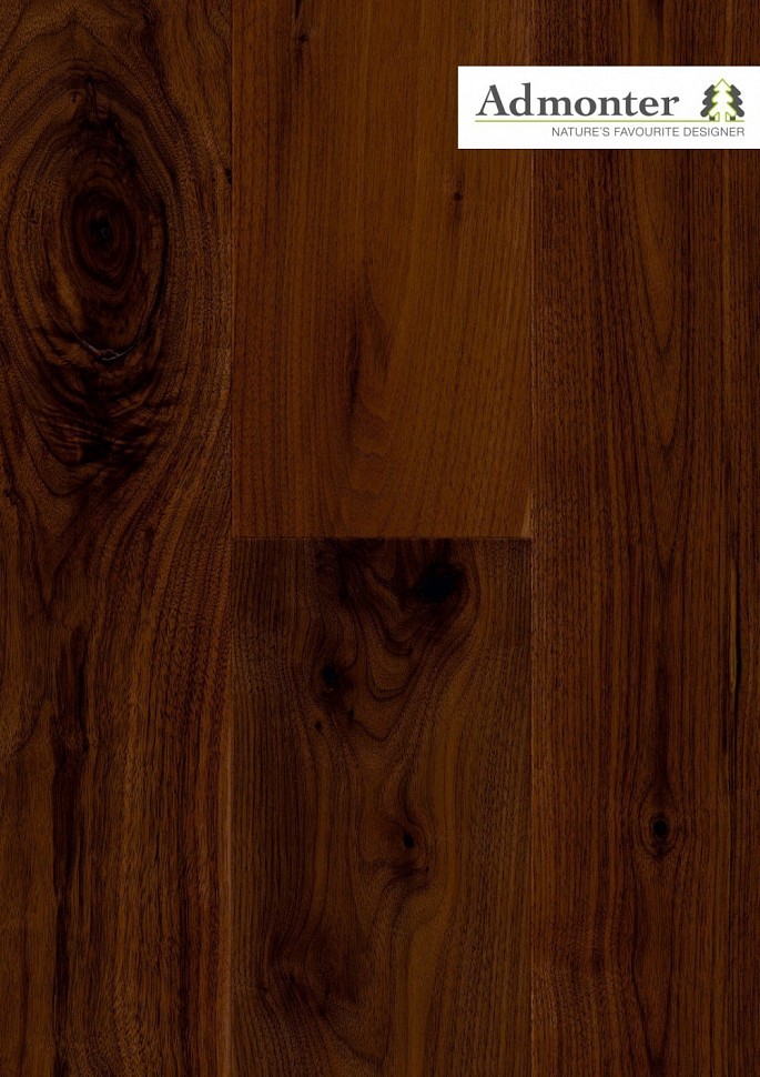Паркетная доска Admonter American walnut rustic LH581 08 Паркетная доска Admonter American walnut rustic LH581 08