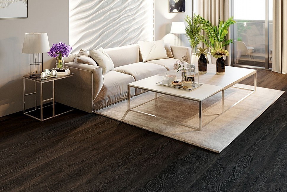 Инженерная доска Gran Parte Антрацит 155 Инженерная доска Gran Parte Антрацит 155